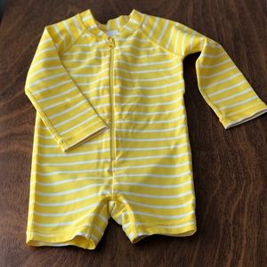 Hanna Andersson Sunblock Rash Guard Swimsuit